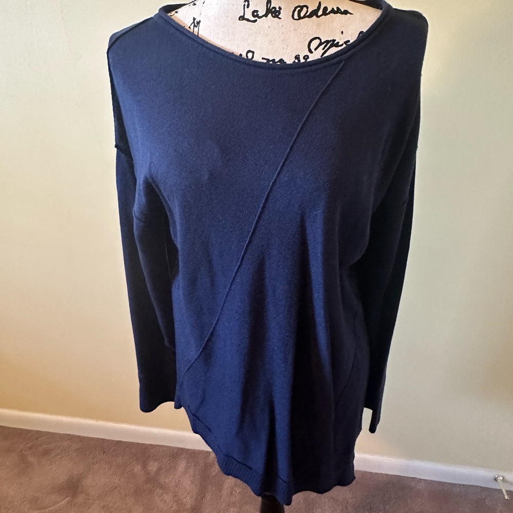 Chico’s Navy Blue Sweater